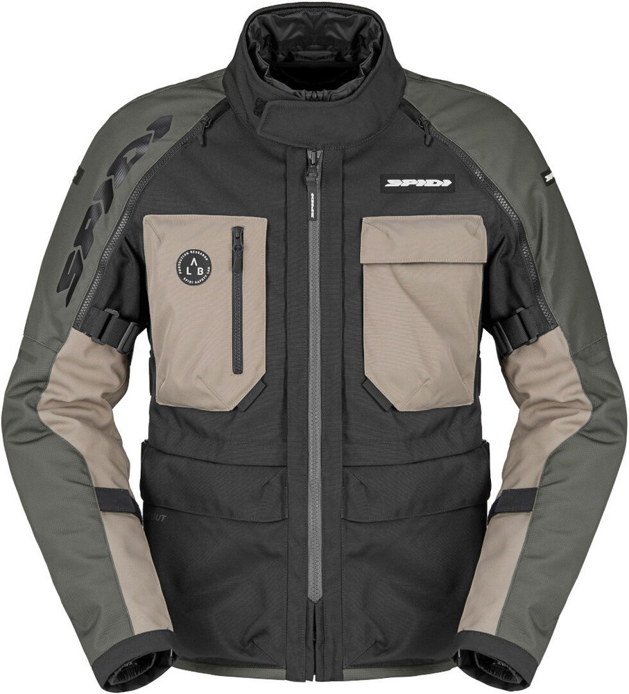 Spidi Crossmaster 2 H2Out wasserdichte Motorrad Textil Jacke
