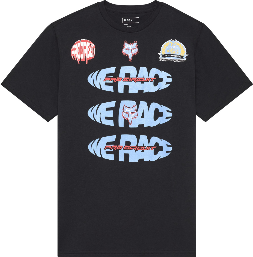 FOX Pro Circuit T-Shirt, black, Size S for Men