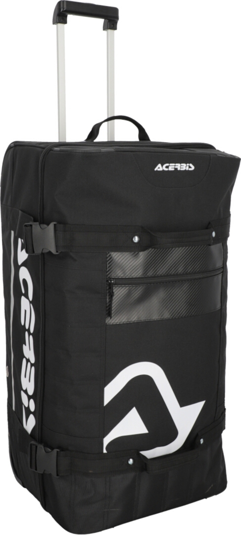 Side view of Acerbis X-Trip Logo 105LT Suitcase, black for Men
