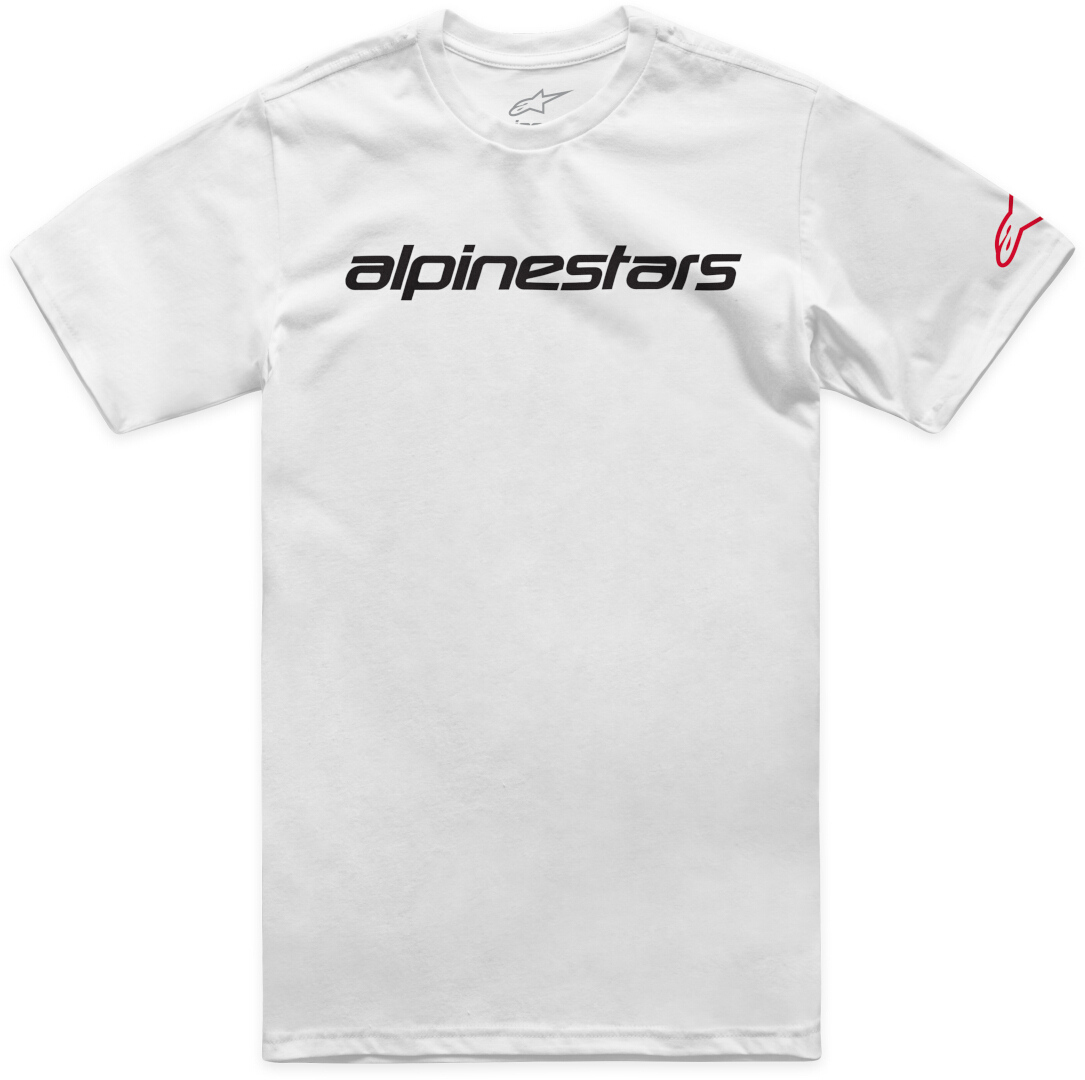 Alpinestars Linear Wordmark 2.0 T-shirt, blanc, taille S pour Hommes