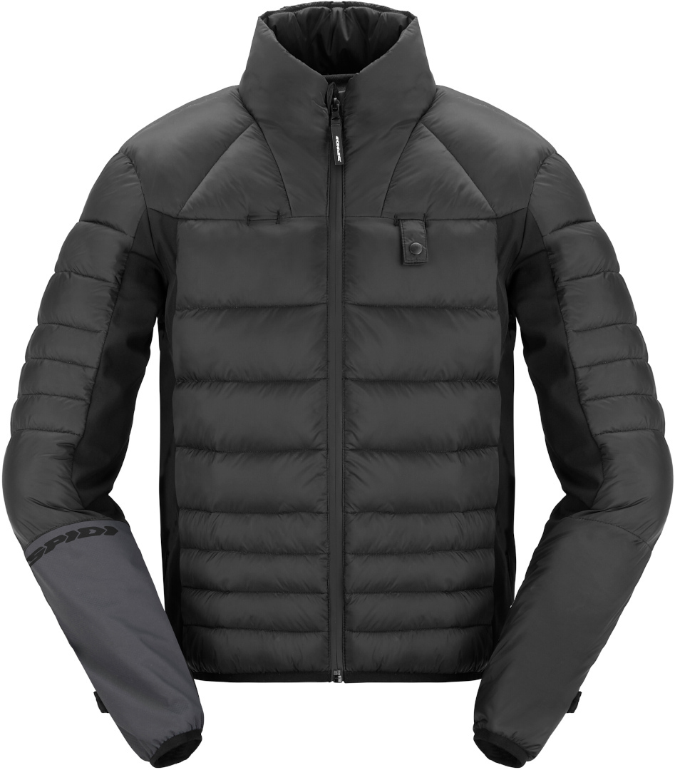 Spidi Men's Black Grey Thermo Liner Thermolite® Textile Jacket, Black-Grey, For Extra Large