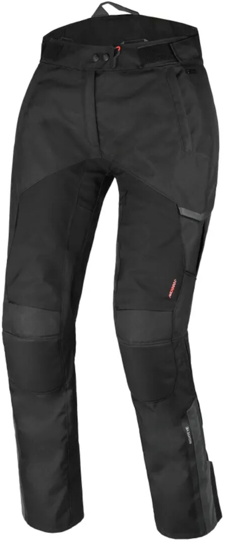Macna Forge 2.0 waterproof Ladies Motorcycle Textile Pants, black, Size L for Men