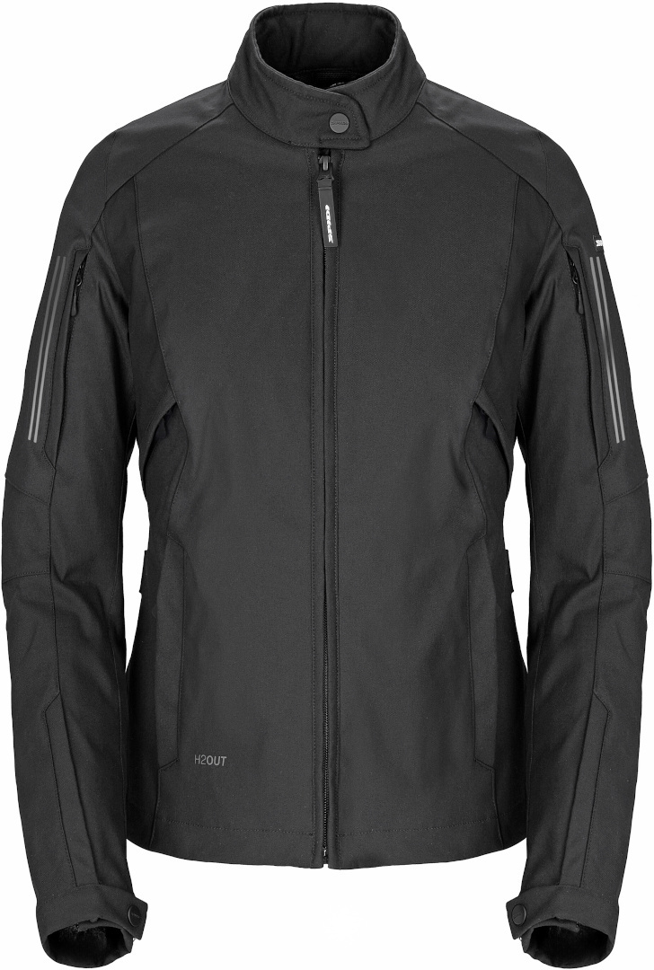 Spidi Stretch H2Out Waterproof Ladies Motorcycle Textile Jacket, Black, Size Xs For Women