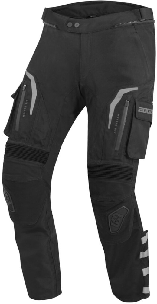 Bogotto Explorer-Z Pantalon de moto imperméable en cuir/textile 2ème choix