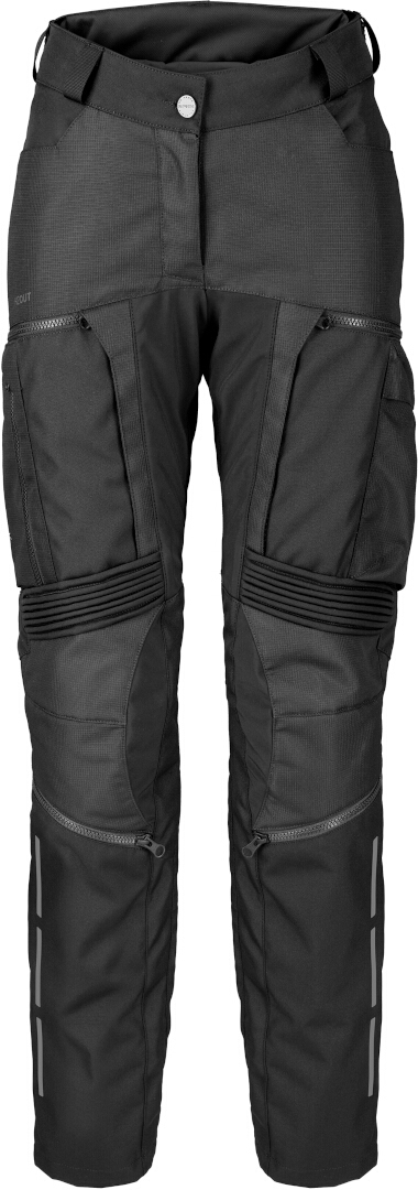 Spidi C.M. Waterproof Ladies Motorcycle Textile Pants, Black, Size M For Women