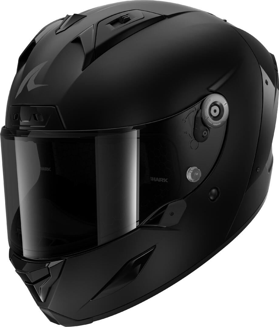 Shark Aeron Dark Shadow Casque en carbone, noir, taille 2XL pour Hommes
