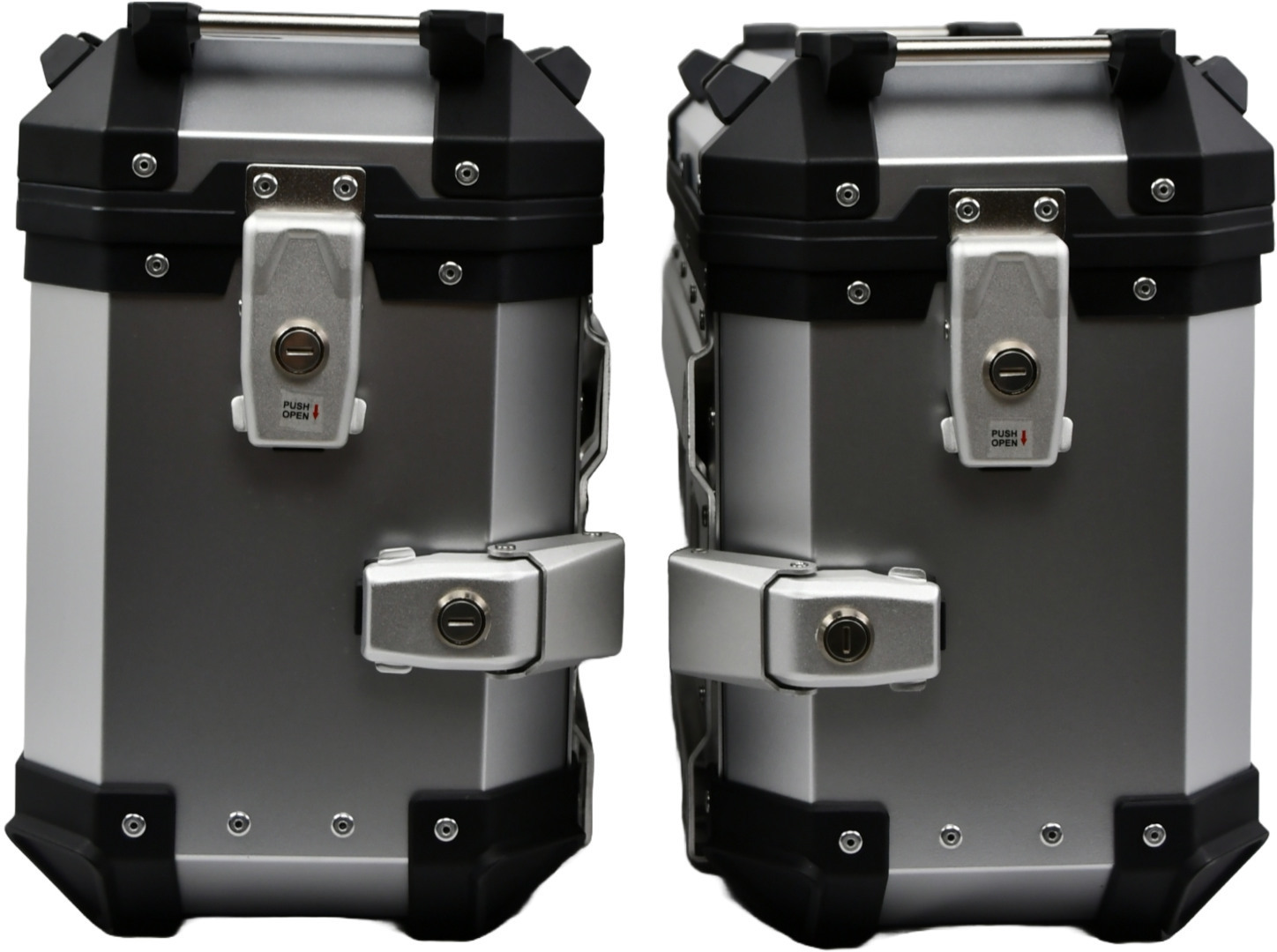 FC-Moto Terreno EVO Silver 28 L Alu Набор боковых кочехов + набор цилиндров замка