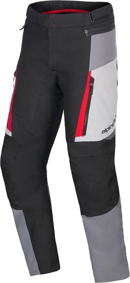 Alpinestars Honda ST-1 Waterproof Motorcycle Textile Pants, Black-Grey, Size S For Men