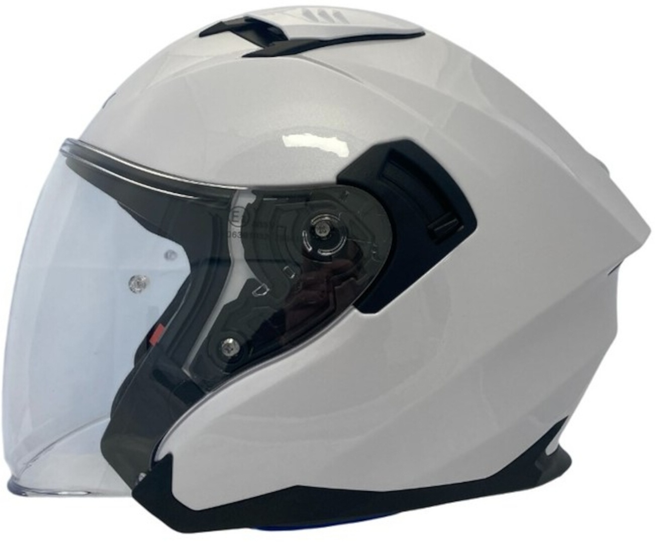 APEX JI200 Casque jet, blanc, taille L