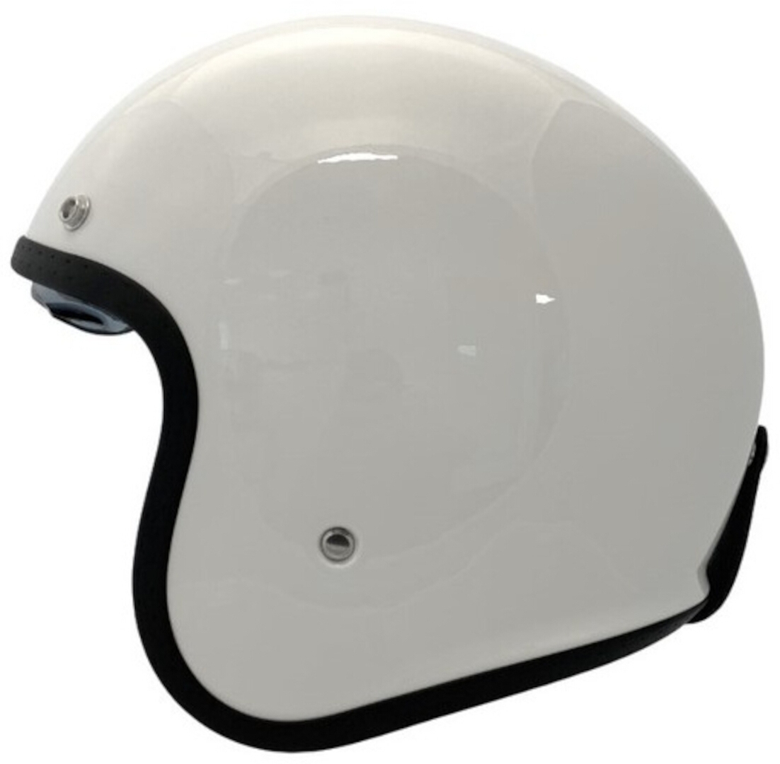 APEX JI100 Casque jet, blanc, taille XS pour Hommes