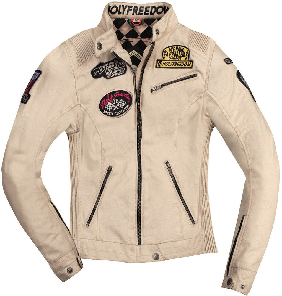 HolyFreedom Quattro Waxed Ladies Motorcycle Textile Jacket 2nd choice item