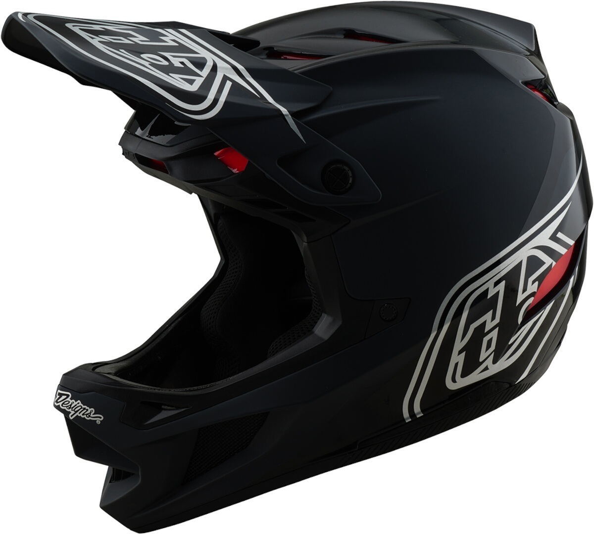 Zdjęcia - Kask rowerowy TLD Troy Lee Designs D4 Polyacrylite MIPS Shadow Kask zjazdowy, czarny, Rozmiar 2XL dla ty 