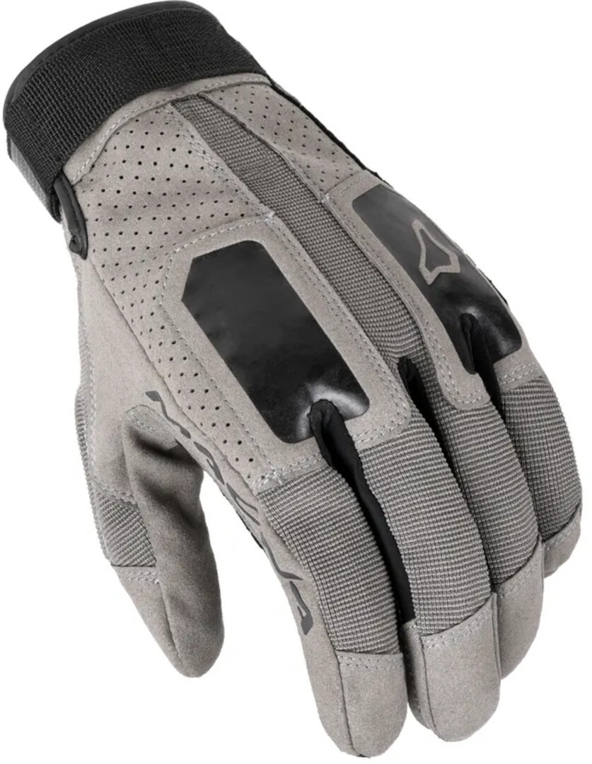 Macna Sperrow perforated Motorcycle Gloves, black-grey, Size 3XL for Men-image-957563297