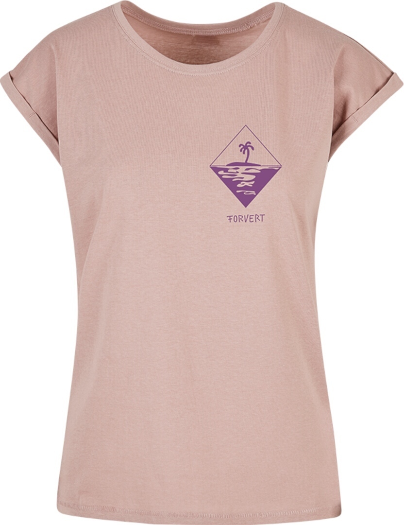Brandit Forvert Pasadena Dame T-shirt, pink, størrelse S til Kvinder