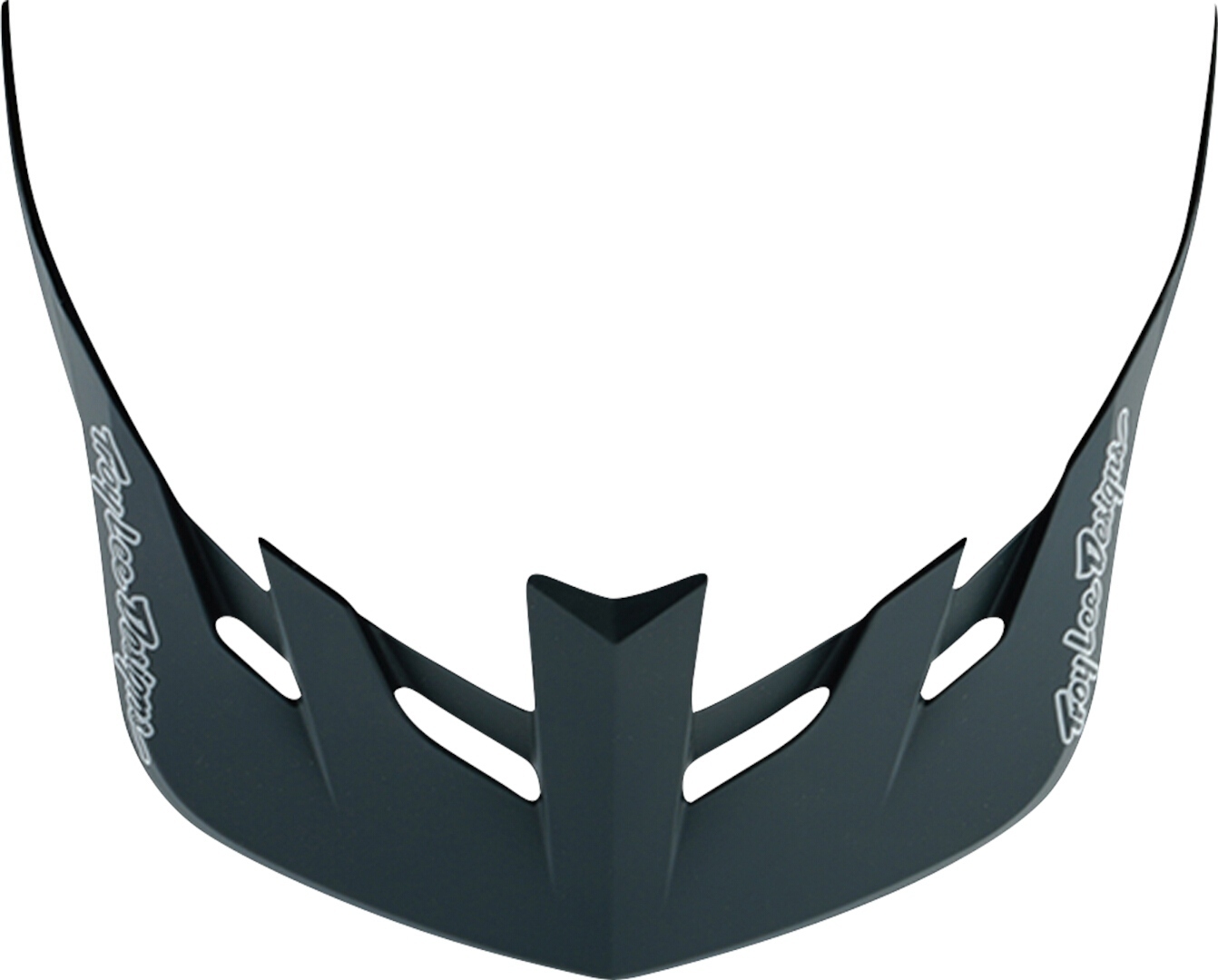Side view of Troy Lee Designs Mips Flowline SE Badge Camo Bicycle Helmet, grey-green-blue for Men