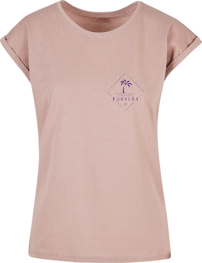 Brandit Forvert Mojave Ladies T-Shirt, pink, Size M for Women-image-857159249