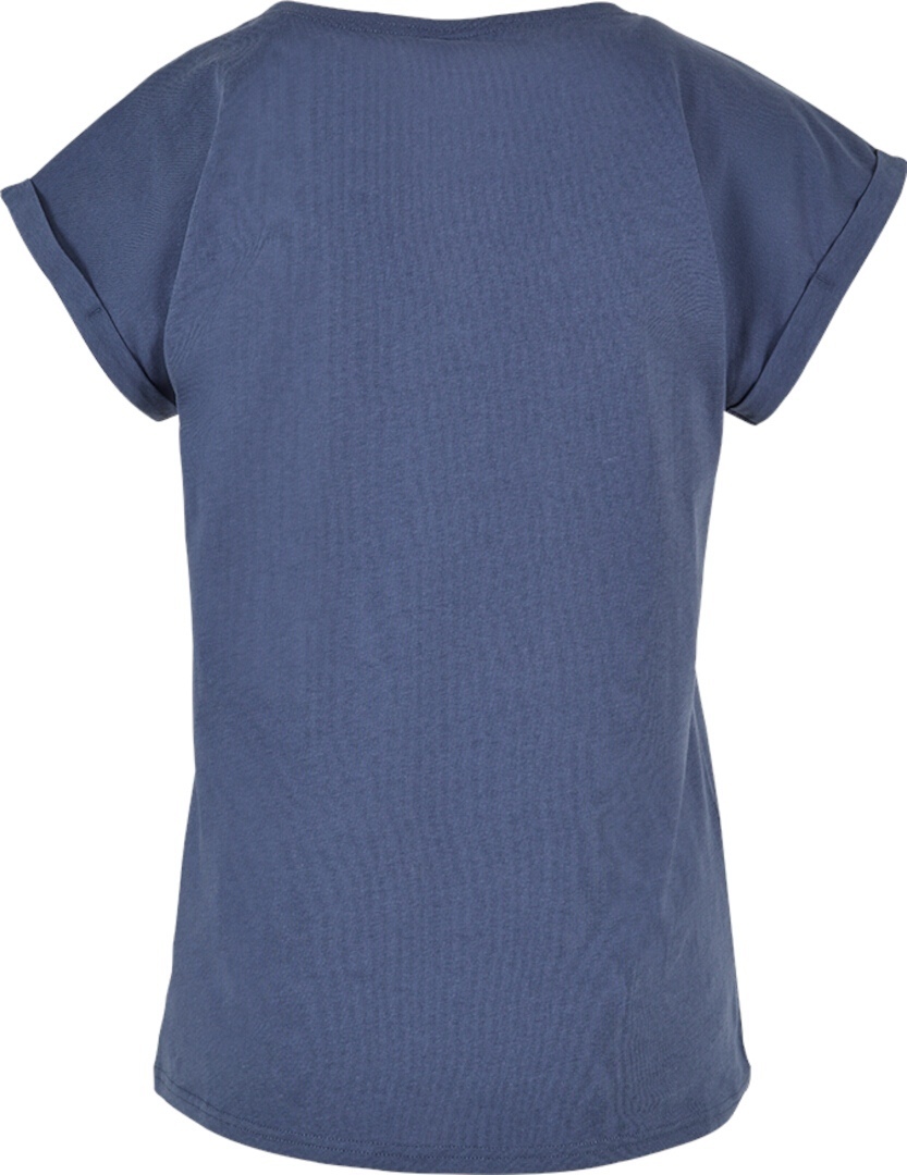 Side view of Brandit Forvert Mojave Ladies T-Shirt, blue, Size L for Women
