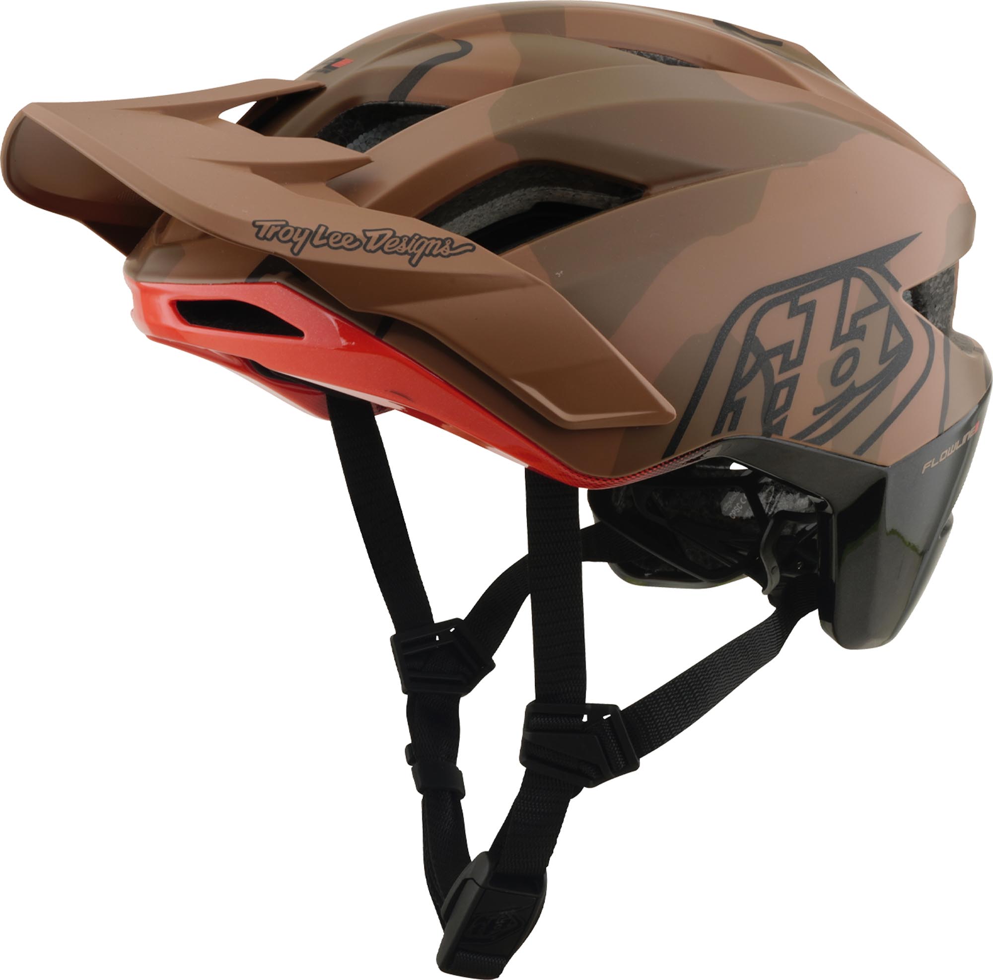 Troy Lee Designs Mips Flowline SE Badge Bicycle Helmet, multicolored, Size M L for Men-image-618209547