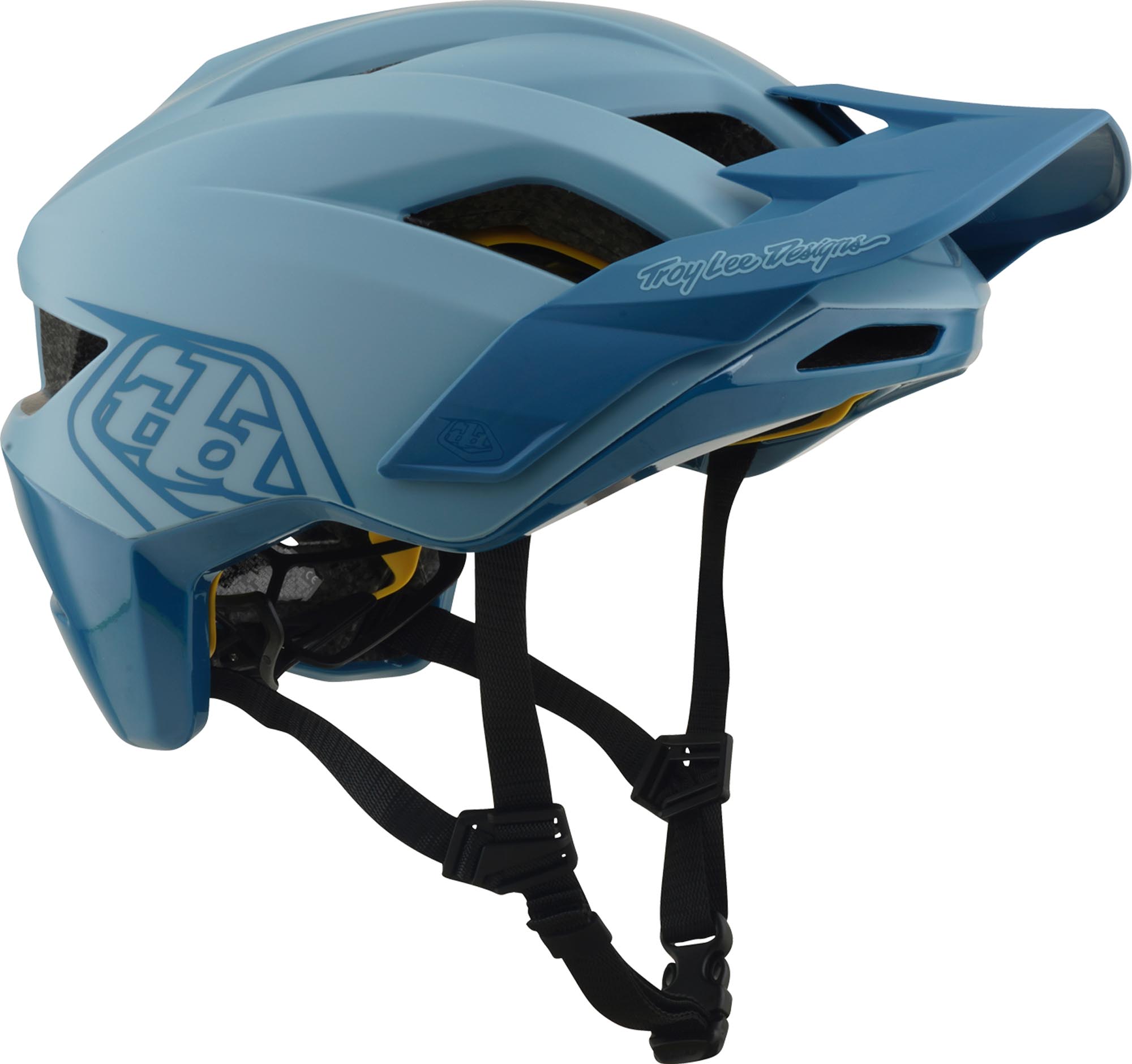 Side view of Troy Lee Designs Mips Flowline Point Bicycle Helmet, Size XL 2XL for Men