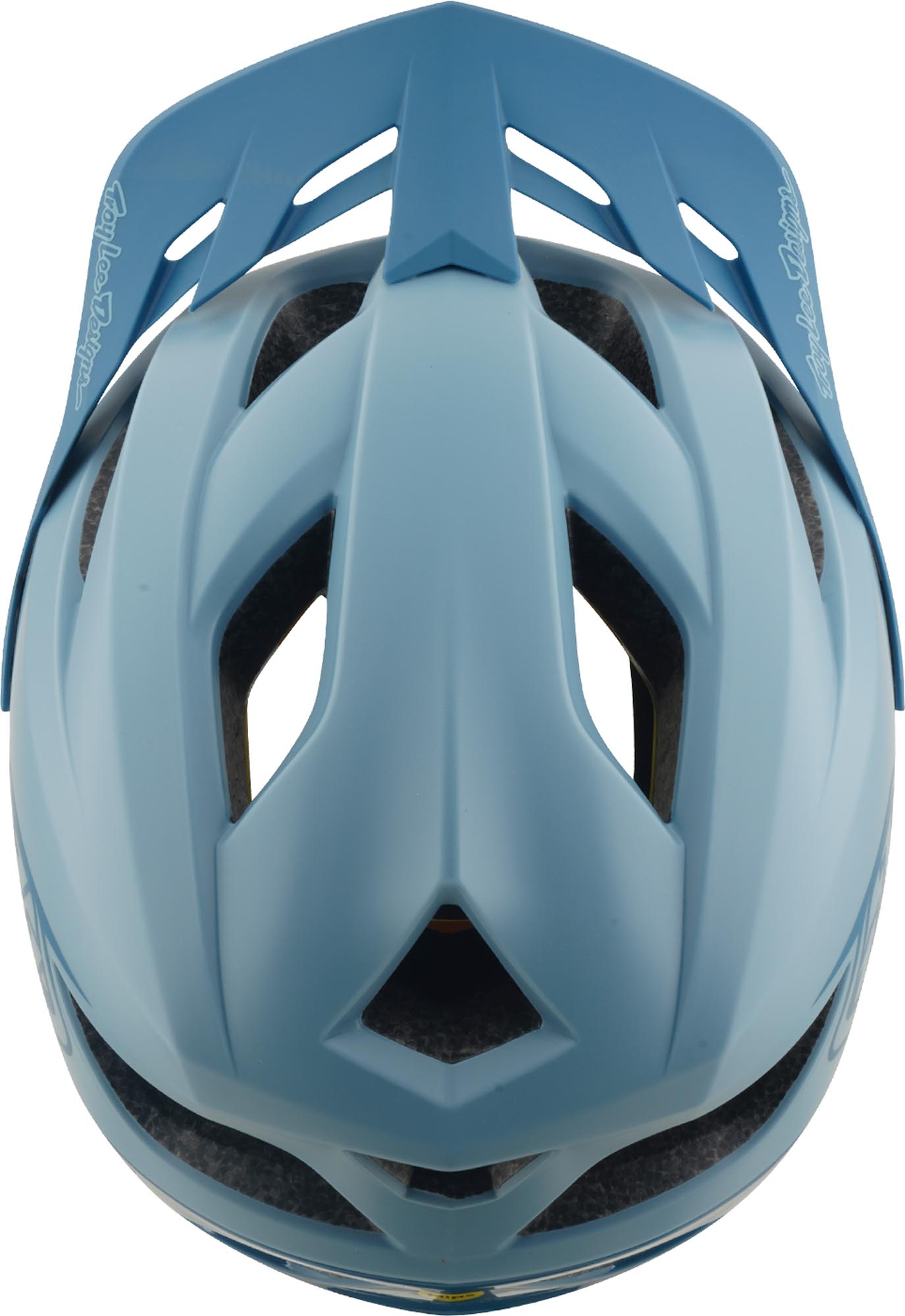 Side view of Troy Lee Designs Mips Flowline Point Bicycle Helmet, Size XL 2XL for Men