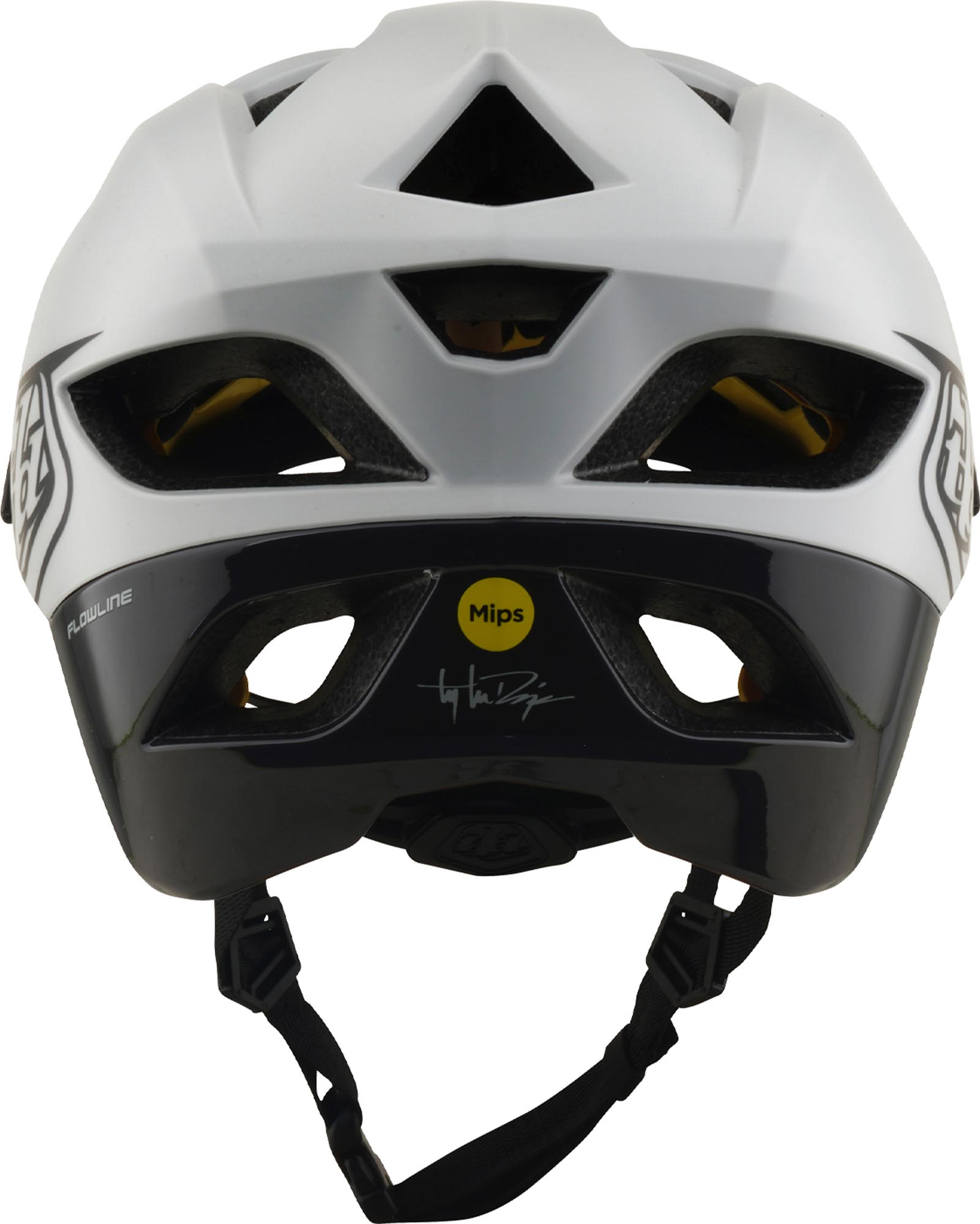 Side view of Troy Lee Designs Mips Flowline Point Bicycle Helmet, Size XL 2XL for Men