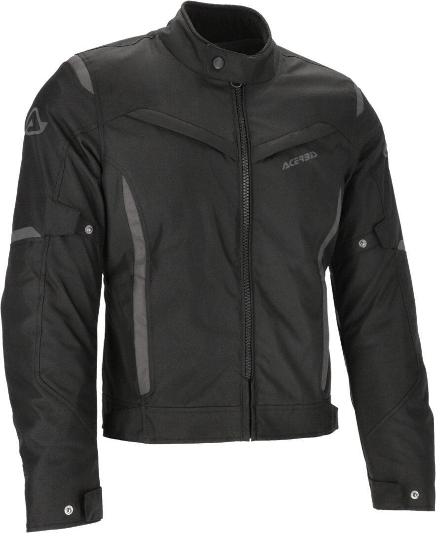 Acerbis X-MAT 2.0 Ladies Motorfiets textieljas, zwart-grijs, afmeting L voor vrouw
