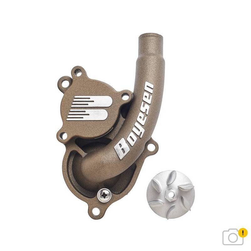 Boyesen SuperCooler Wasserpumpendeckel + Laufrad-Kit - Magnesium