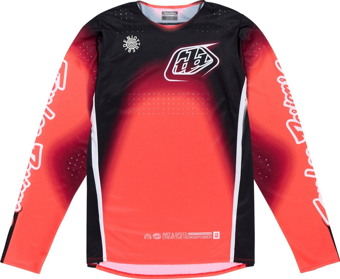 Troy Lee Designs SE Pro Array Джерси для мотокросса Красный/Черный/Белый S 