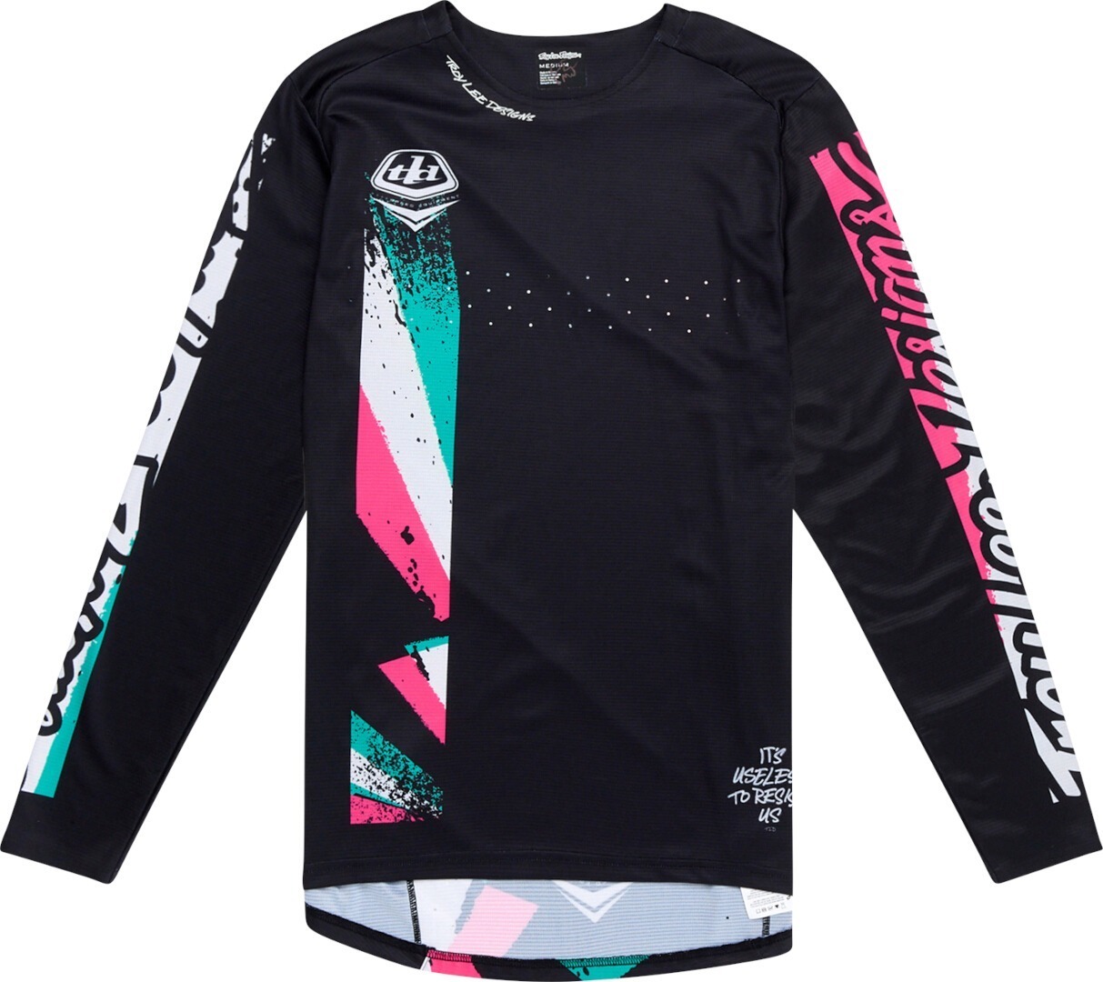 Troy Lee Designs Sprint Full Pull Bicycle Jersey, black, Size 2XL for Men-image-1091468097