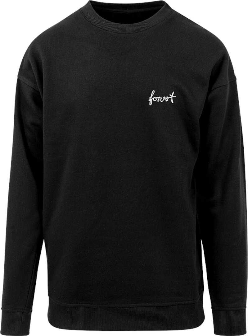 Brandit Forvert Carlsbad Crewneck Sweatshirt, sort, størrelse S til mand