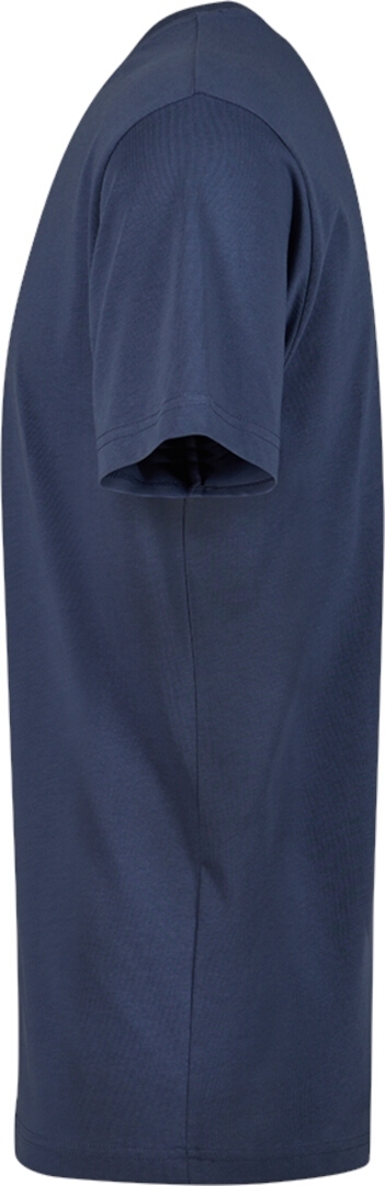 Side view of Brandit Forvert Salinas T-Shirt, blue, Size L for Men