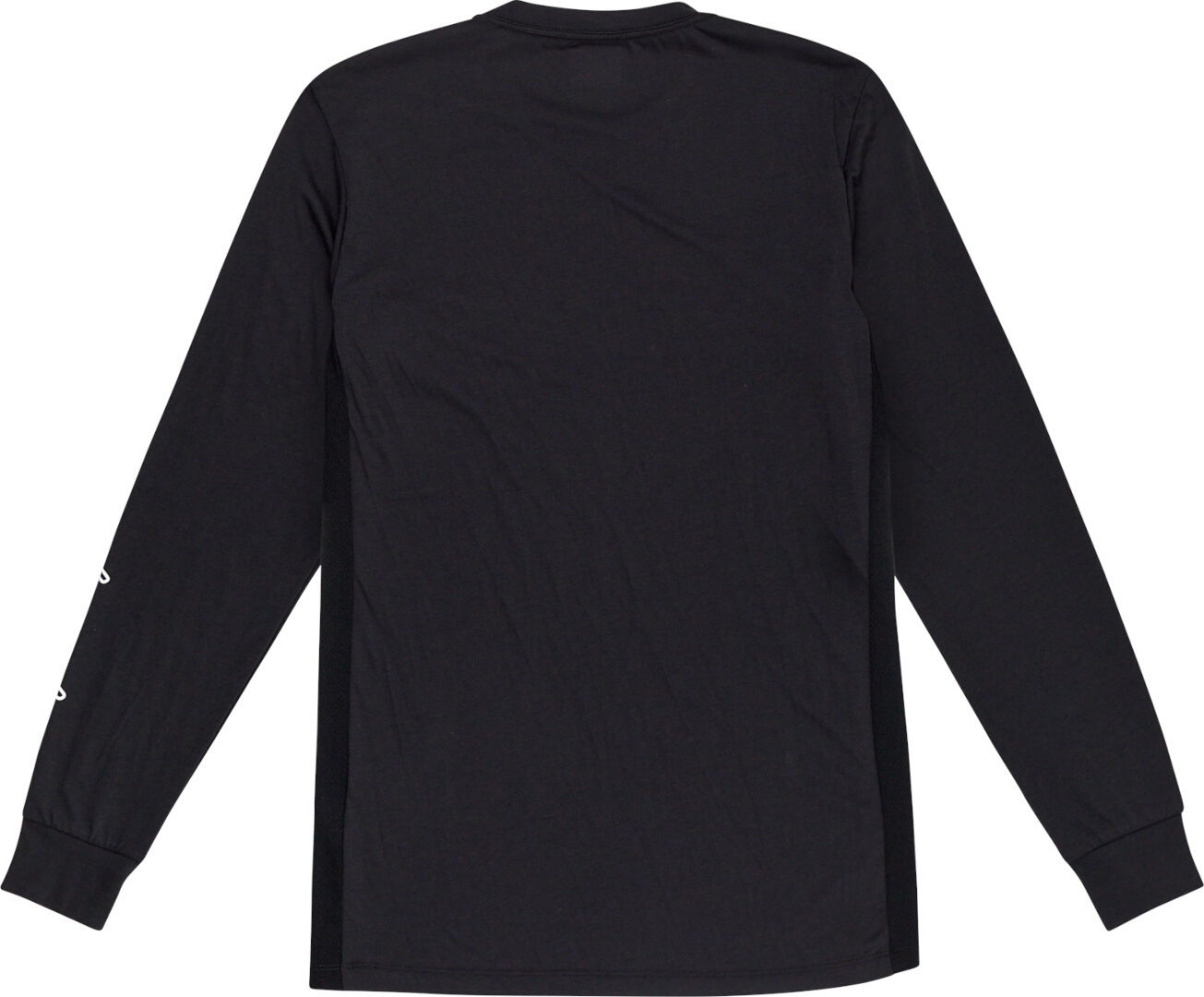 Side view of Troy Lee Designs Skyline Ride Signature Long Sleeve, black, Size L for Men