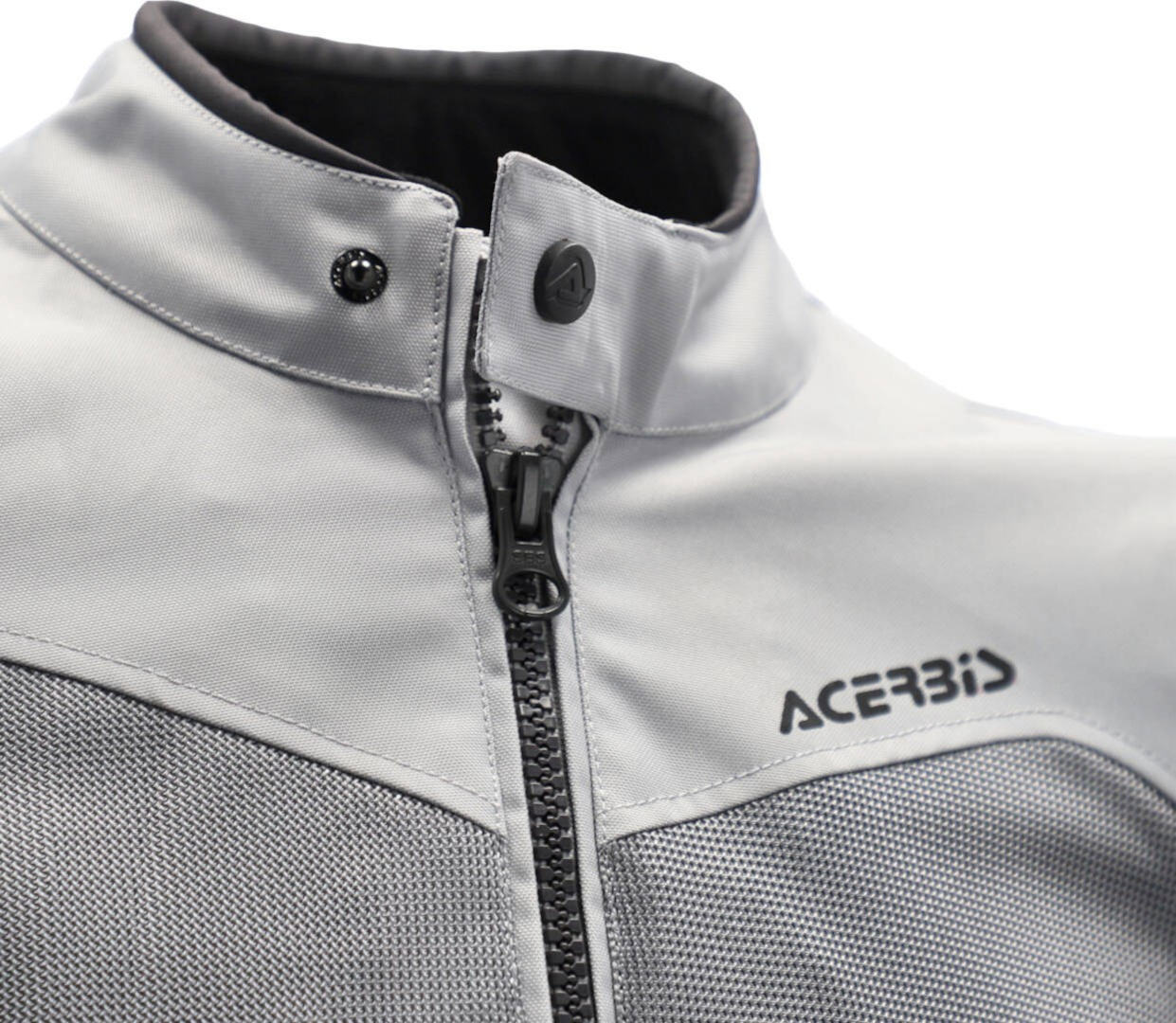 Side view of Acerbis Ramsey Vent 2.0 Mesh Ladies Motorcycle Textile Jacket, grey, Size 2XL for Women