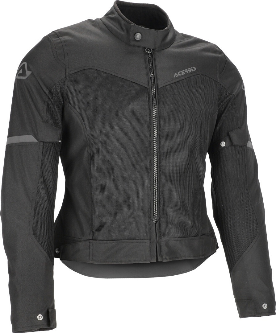 Acerbis Ramsey Vent 2.0 Mesh Ladies Motorcycle Textile Jacket, Black, Size S For Women