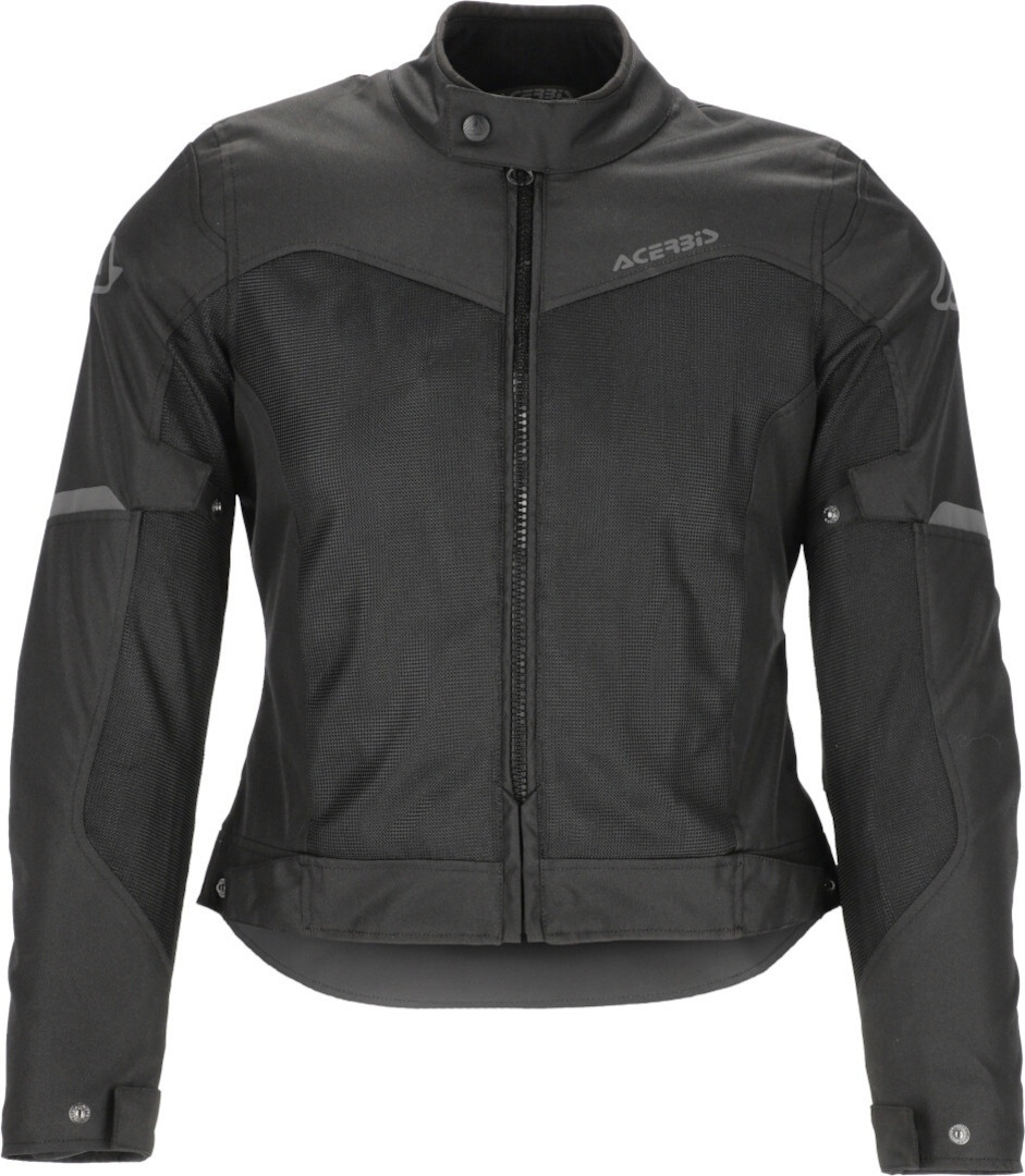 Side view of Acerbis Ramsey Vent 2.0 Mesh Ladies Motorcycle Textile Jacket, black, Size 2XL for Women