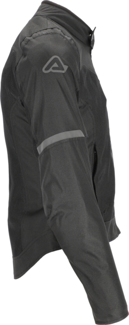 Side view of Acerbis Ramsey Vent 2.0 Mesh Ladies Motorcycle Textile Jacket, black, Size 2XL for Women