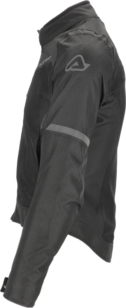 Side view of Acerbis Ramsey Vent 2.0 Mesh Ladies Motorcycle Textile Jacket, black, Size 2XL for Women