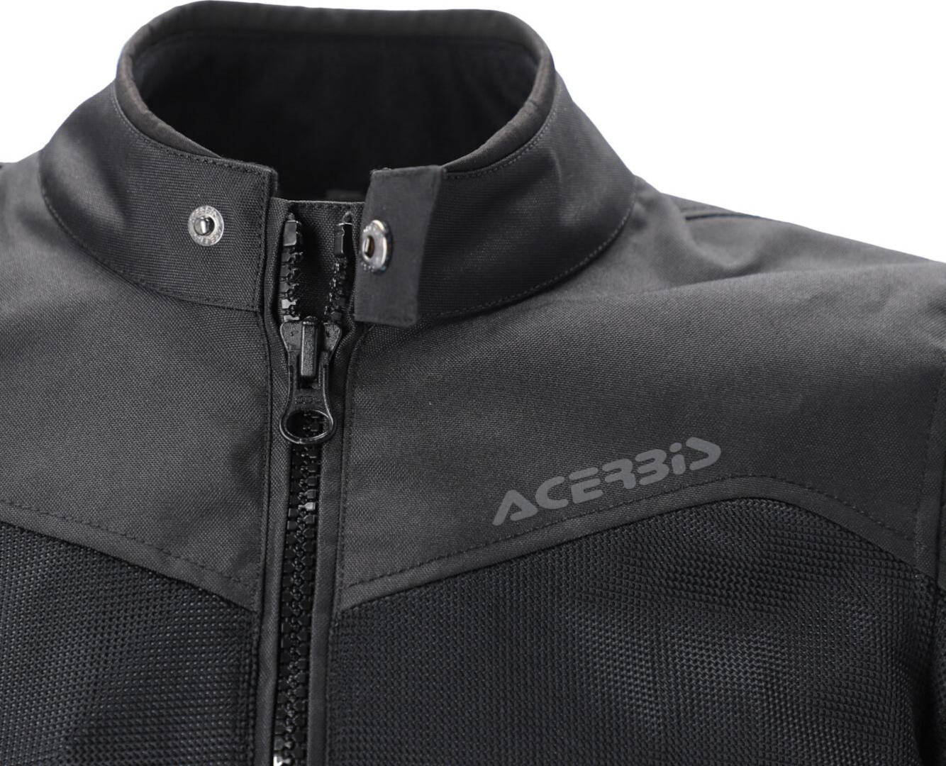 Side view of Acerbis Ramsey Vent 2.0 Mesh Ladies Motorcycle Textile Jacket, black, Size 2XL for Women