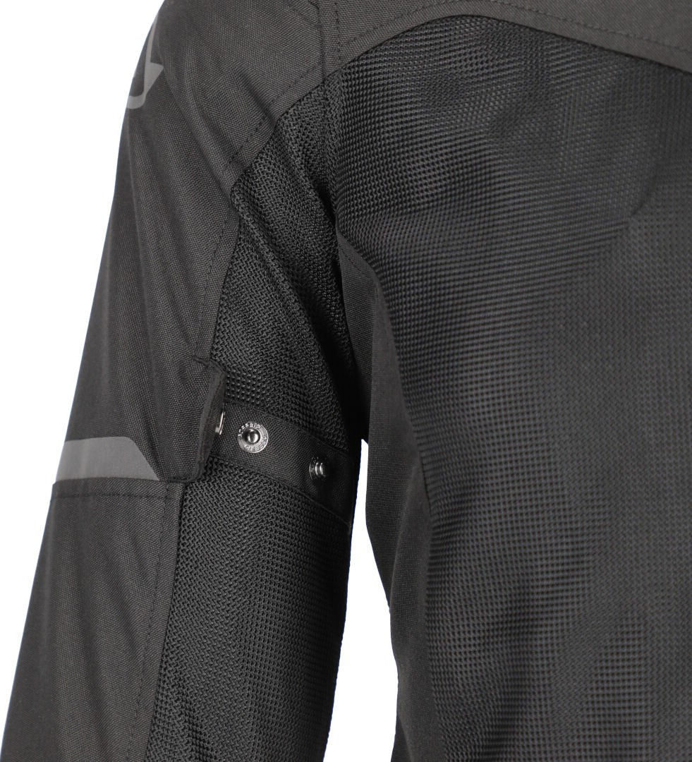 Side view of Acerbis Ramsey Vent 2.0 Mesh Ladies Motorcycle Textile Jacket, black, Size 2XL for Women