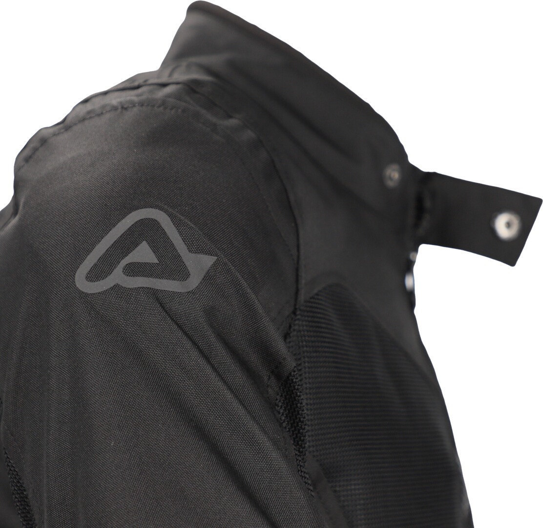 Side view of Acerbis Ramsey Vent 2.0 Mesh Ladies Motorcycle Textile Jacket, black, Size 2XL for Women