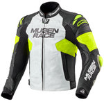 MUGENRACE Mry perforierte Motorrad Lederjacke