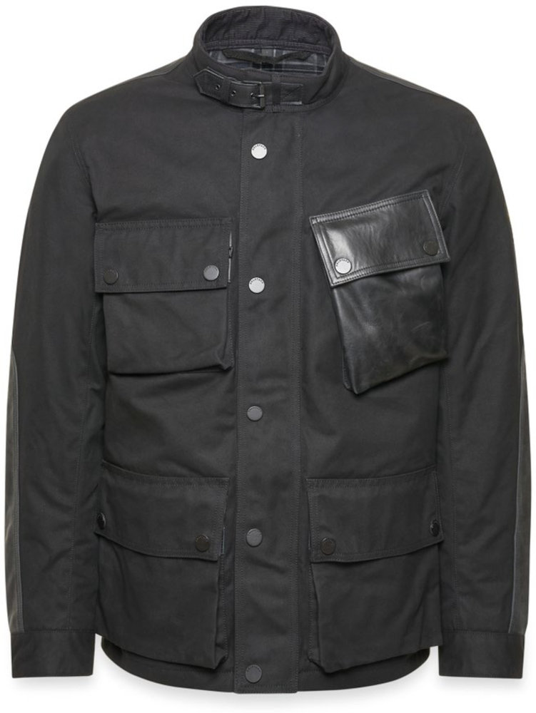 Belstaff Trackmaster Chaqueta de cera impermeable para motocicletas