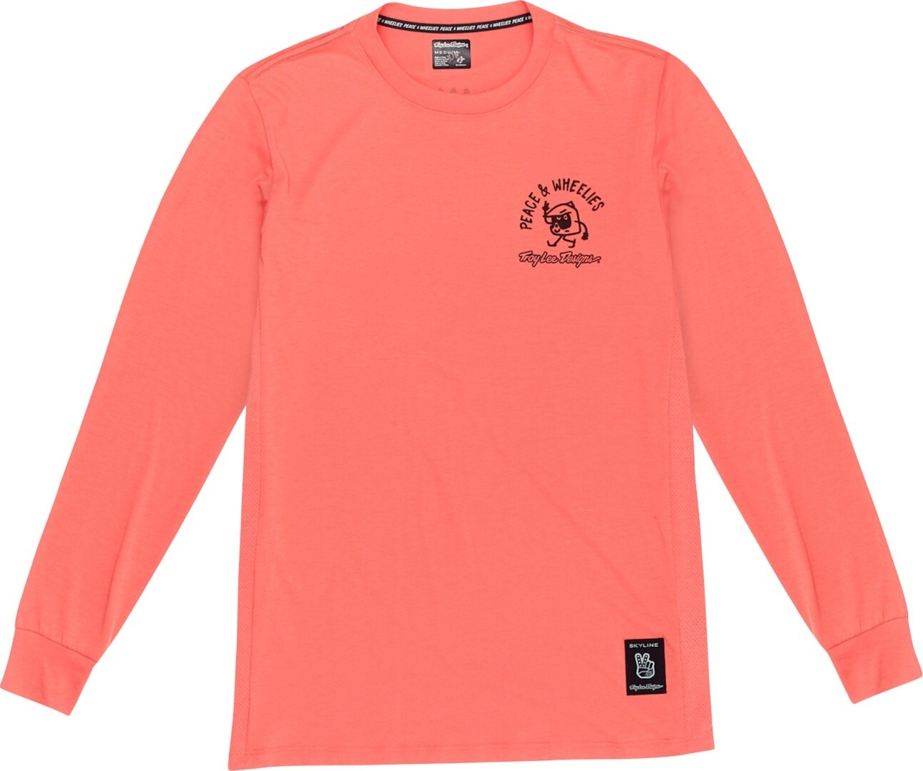 Troy Lee Designs Skyline Ride P&W Langarmshirt, pink, Größe M für Männer