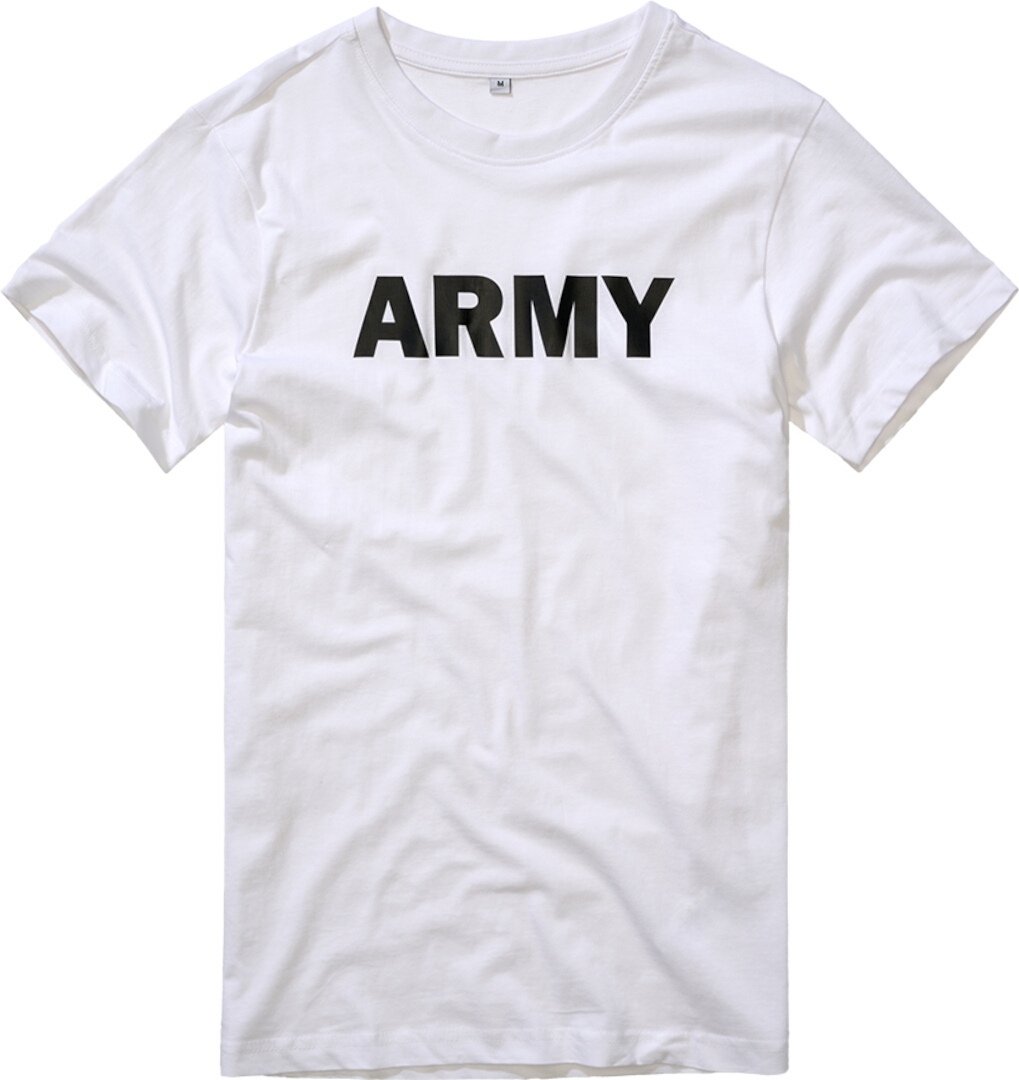 Brandit Army T-Shirt, white, Size 5XL for Men-image-858395526