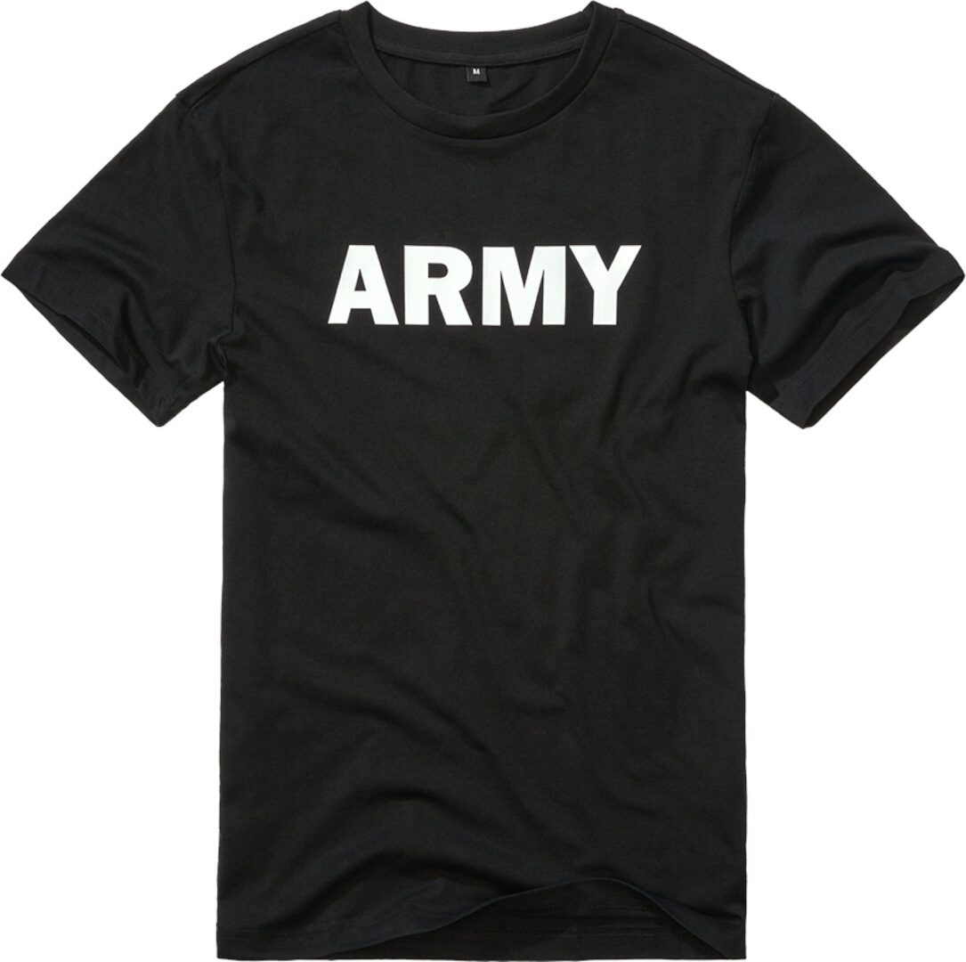 Brandit Army T-Shirt, black, Size S for Men-image-858395438