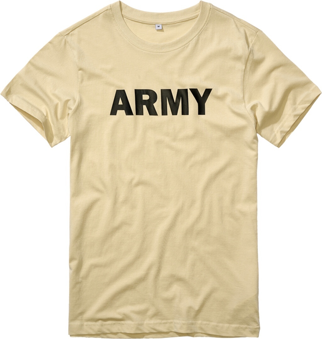 Brandit Army T-Shirt, beige, Size 2XL for Men-image-858396379