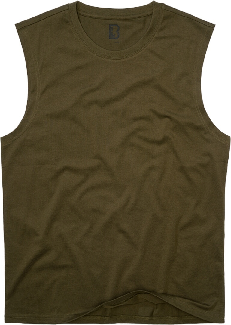 Brandit ärmelloses Shirt, grün, Größe 6XL für Männer