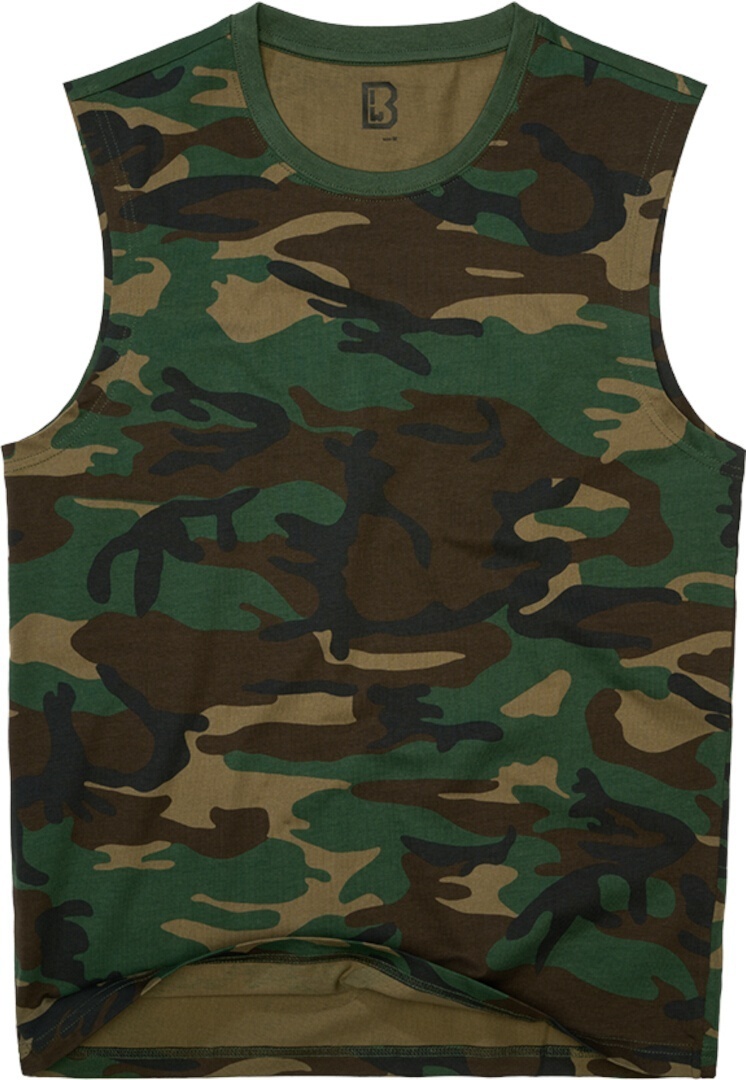 Brandit ärmelloses Shirt, grün, Größe XL für Männer
