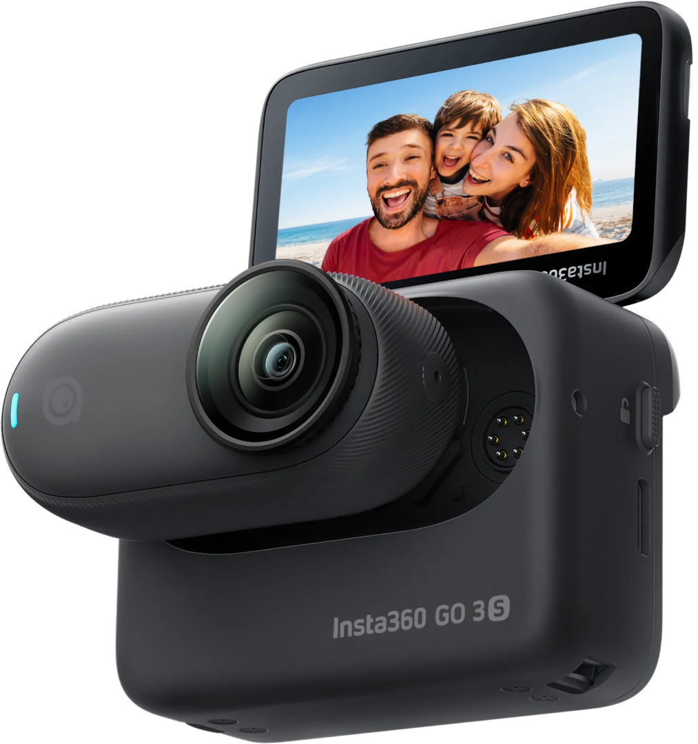 Insta360 GO 3S Standard Edition Action Kamera, schwarz