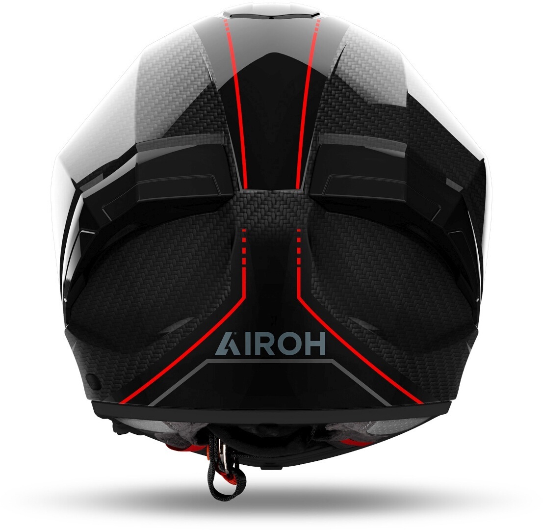Side view of Airoh Matryx Carbon Stylish Helmet, Size 2XL for Men
